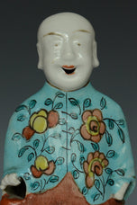 A QING DYNASTY FIGURE OF BOY QIANLONG PERIOD EX. CHRISTIE'S 2012