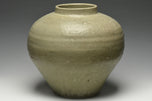 A YUAN DYNASTY CELADON GLAZED JAR