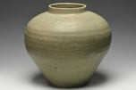 A YUAN DYNASTY CELADON GLAZED JAR