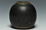 A TANG DYNASTY BLACK GLAZED JAR