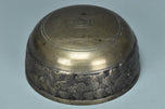 A QING DYNASTY BRONZE RITUAL BOWL