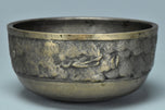 A QING DYNASTY BRONZE RITUAL BOWL