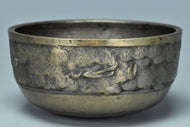 A QING DYNASTY BRONZE RITUAL BOWL