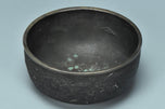 A QING DYNASTY BRONZE RITUAL BOWL