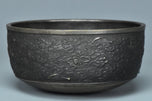 A QING DYNASTY BRONZE RITUAL BOWL
