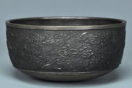 A QING DYNASTY BRONZE RITUAL BOWL