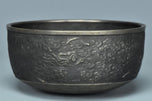 A QING DYNASTY BRONZE RITUAL BOWL