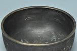 A QING DYNASTY BRONZE RITUAL BOWL