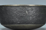A QING DYNASTY BRONZE RITUAL BOWL