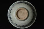AN EARLY MING DYNASTY BLUE AND WHITE BOWL