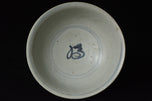 AN EARLY MING DYNASTY BLUE AND WHITE BOWL