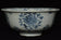 AN EARLY MING DYNASTY BLUE AND WHITE BOWL