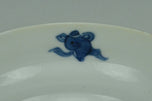 A QING DYNASTY BLUE AND WHITE DISH HALL MARK KANGXI PERIOD EX. CHRISTIE'S