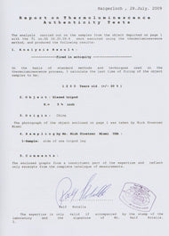 A TANG DYNASTY SANCAI-GLAZED INCENSE BURNER WITH TL TEST