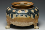 A TANG DYNASTY SANCAI-GLAZED INCENSE BURNER WITH TL TEST