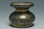 A HAN DYNASTY GILT BRONZE JAR