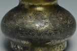 A HAN DYNASTY GILT BRONZE JAR