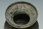 A HAN DYNASTY GILT BRONZE JAR