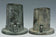 TWO HAN DYNASTY BRONZE CHARIOT FITTINGS