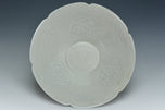 A SONG DYNASTY HUTIAN QINGBAI CARVED BOYS LOBED BOWL
