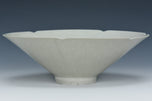 A SONG DYNASTY HUTIAN QINGBAI CARVED BOYS LOBED BOWL
