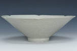 A SONG DYNASTY HUTIAN QINGBAI CARVED BOYS LOBED BOWL
