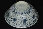 A MING DYNASTY BLUE AND WHITE BOWL 16TH CENTURY