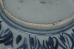 A MING DYNASTY BLUE AND WHITE BOWL 16TH CENTURY
