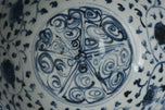 A MING DYNASTY BLUE AND WHITE BOWL 16TH CENTURY