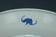 A BLUE AND WHITE DRAGON DISH KANGXI MARK 19TH CENTURY