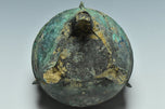 A WESTERN ZHOU DYNASTY ARCHAIC BRONZE RITUAL FOOD VESSEL LI