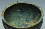 A WESTERN ZHOU DYNASTY ARCHAIC BRONZE RITUAL FOOD VESSEL LI
