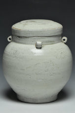 A SONG DYNASTY QINGBAI JAR AND COVER