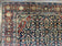 1920S ANTIQUE PERSIAN SAROUK RUG 4X7 - MIDNIGHT BLUE, RED, CREAM - FARAHAN