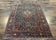 1920S ANTIQUE PERSIAN SAROUK RUG 4X7 - MIDNIGHT BLUE, RED, CREAM - FARAHAN