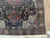 1880S ANTIQUE PERSIAN SAROUK FARAHAN RUG 4X7 - BLACK, RED, CAMEL HAIR COLOR - RARE, HIGHLY COLLECTIBLE