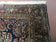 1920S ANTIQUE PERSIAN SAROUK RUG 4X6, NAVY BLUE - DARK BLUE, DARK RED - WOOL