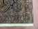 1920S ANTIQUE PERSIAN SAROUK RUG 4X6, NAVY BLUE - DARK BLUE, DARK RED - WOOL