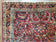 1920S ANTIQUE PERSIAN SAROUK RUG, RED, ALLOVER FLORAL PATTERN, HAND-KNOTTED, WOOL, 3'4" X 4'10"