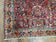 1920S ANTIQUE PERSIAN SAROUK RUG, RED, ALLOVER FLORAL PATTERN, HAND-KNOTTED, WOOL, 3'4" X 4'10"
