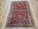 1920S ANTIQUE PERSIAN SAROUK RUG, RED, ALLOVER FLORAL PATTERN, HAND-KNOTTED, WOOL, 3'4" X 4'10"