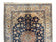 1950S PERSIAN ISFAHAN RUG 4X5 - DARK BLUE, LIGHT BLUE, BEIGE/IVORY - WOOL