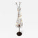 MID CENTURY, ITALY, MURANO GLASS SWAN FLOOR LAMP, CIRCA 1970