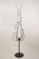 MID CENTURY, ITALY, MURANO GLASS SWAN FLOOR LAMP, CIRCA 1970
