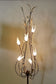 MID CENTURY, ITALY, MURANO GLASS SWAN FLOOR LAMP, CIRCA 1970