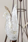 MID CENTURY, ITALY, MURANO GLASS SWAN FLOOR LAMP, CIRCA 1970