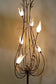 MID CENTURY, ITALY, MURANO GLASS SWAN FLOOR LAMP, CIRCA 1970