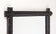 RUSTIC, TRAMP ART, WALL MIRROR, NOTCH CUT, AUSTRIA, 1880