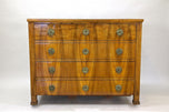 19TH CENTURY, AUSTRIA, BIEDERMEIER CHEST OF DRAWERS, WRITING