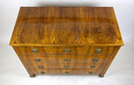 19TH CENTURY, AUSTRIA, BIEDERMEIER CHEST OF DRAWERS, WRITING
